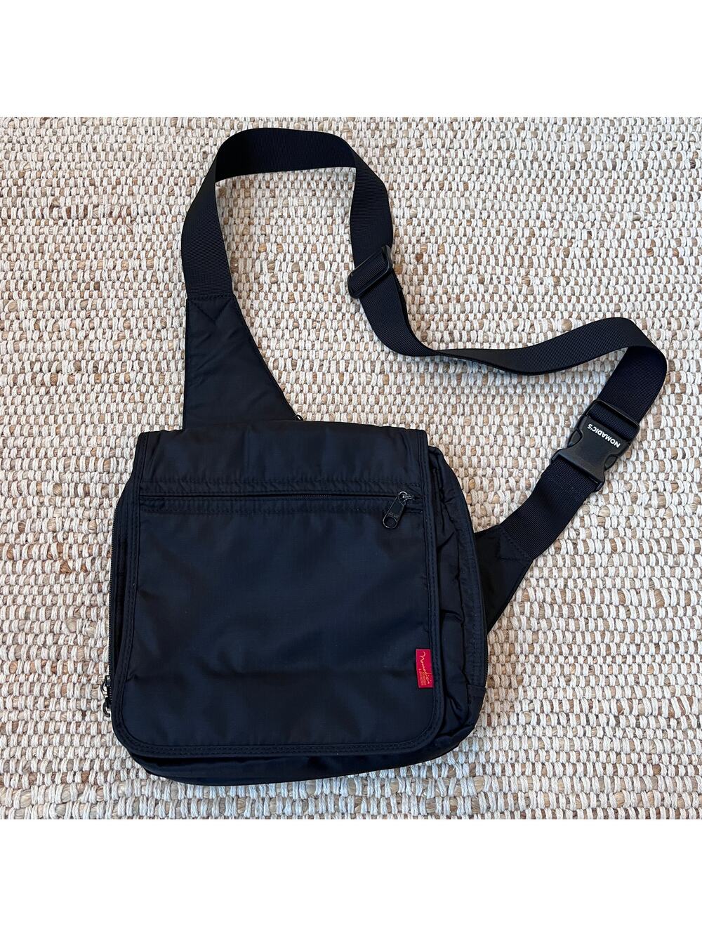 Nomadic Black Crossbody Sling Travel Bag Black